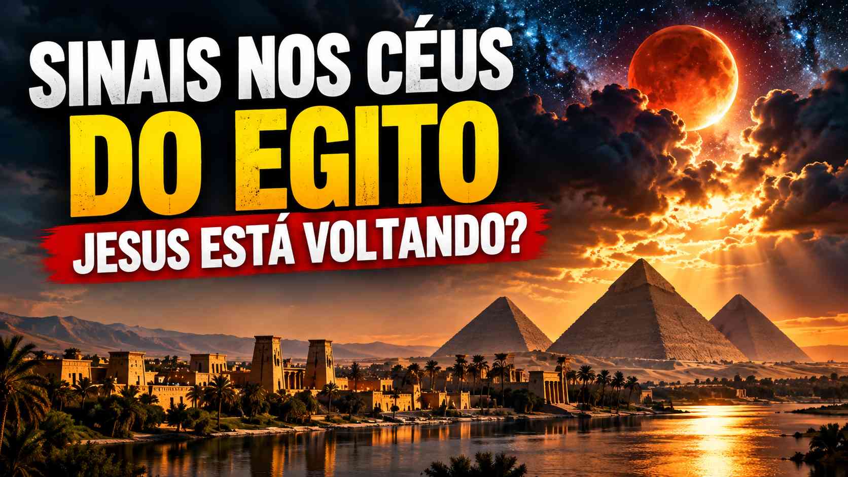 Sinais nos céus do Egito: Jesus está voltando?